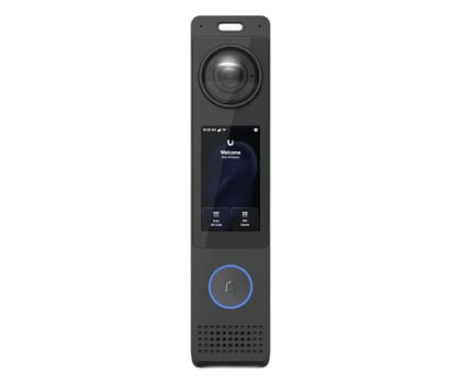 Inteligentny sterownik Ubiquiti UVC-G6-Pro-Entry Czytnik dostępu NFC BT 4K PoE+ IP55